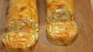 Лаваш с курицей