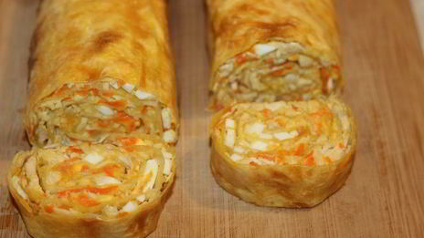 лаваш с курицей