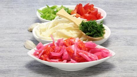 лаваш с овощами