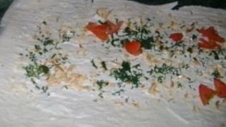 лаваш с сыром в духовке