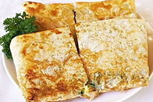 Лаваш с зеленью