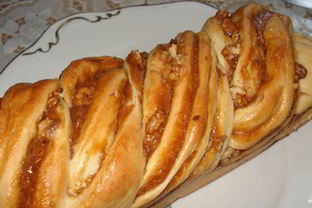 Лаваш со сгущенкой