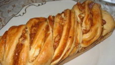 лаваш со сгущенкой