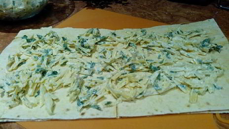 лаваш запеченный с сыром в духовке