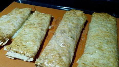 лаваш запеченный с сыром в духовке