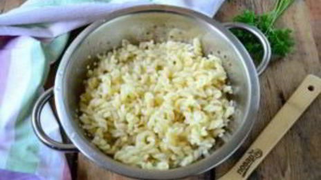 паста с креветками в лаваше