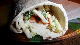 Сосиска в лаваше