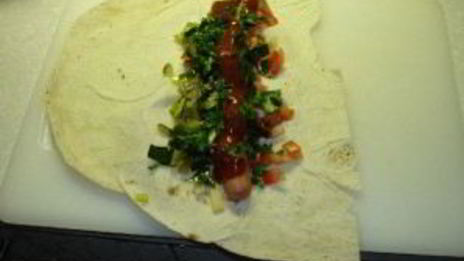 сосиска в лаваше