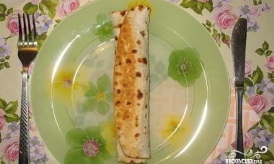 Рецепт сосисок в лаваше жареные