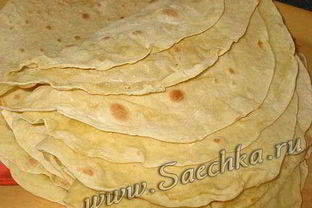 Тонкий лаваш