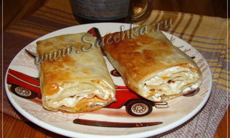 Рецепт вертутов из лаваша