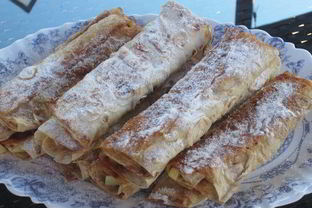 Яблоки в лаваше