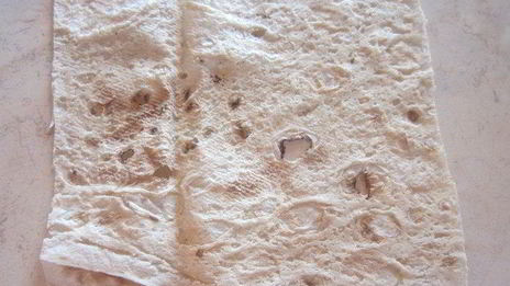 яблоки в лаваше