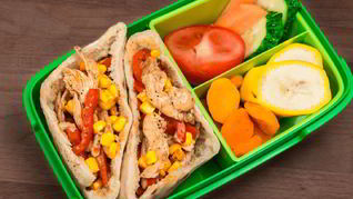 Домашняя пита с курицей