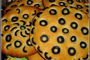 Фокачча с маслинами