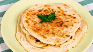 Индийские лепешки с начинкой