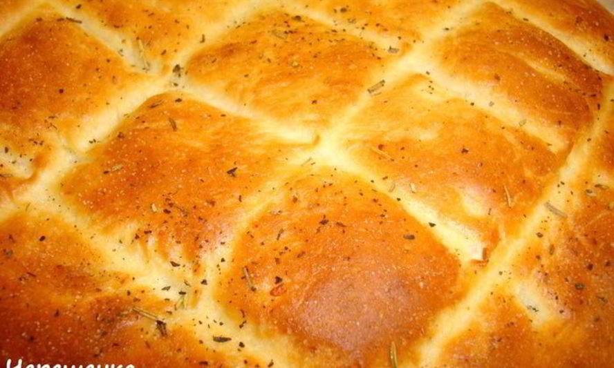 Рецепт картофельной фокаччи