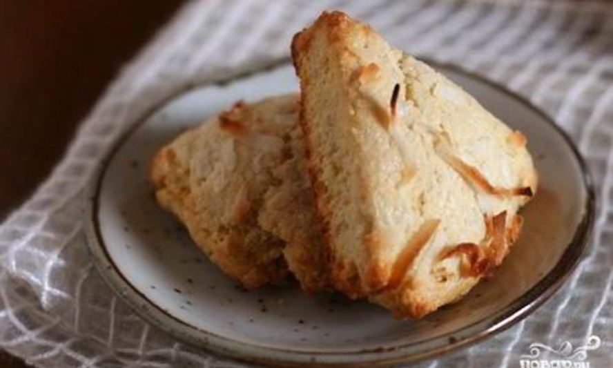 Рецепт кокосовых лепешек