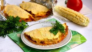 Кукурузные лепешки с говядиной