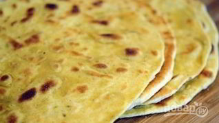 Лепешка без дрожжей