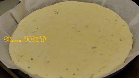 лепешка с сыром gorgonzola