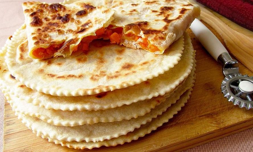 Рецепт лепешки с тыквой