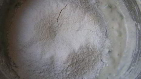 лепешка с зеленым луком