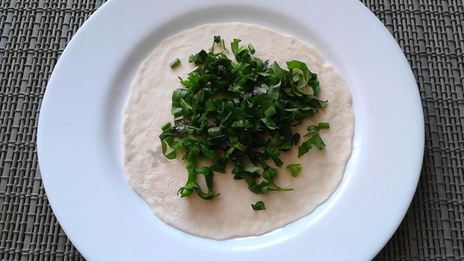 лепешки армянские с зеленью