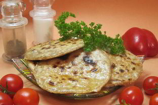 Лепешки Чапати с начинкой