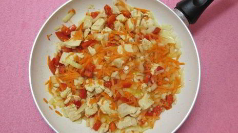 лепешки чапати с начинкой