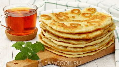 лепешки на сметане на сковороде