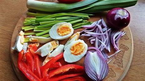 лепешки пьядины с начинками