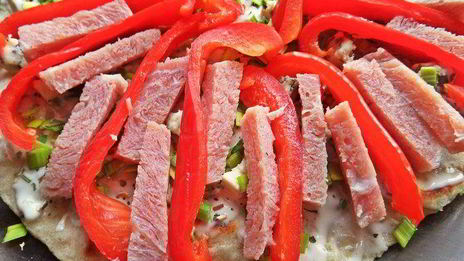 лепешки пьядины с начинками