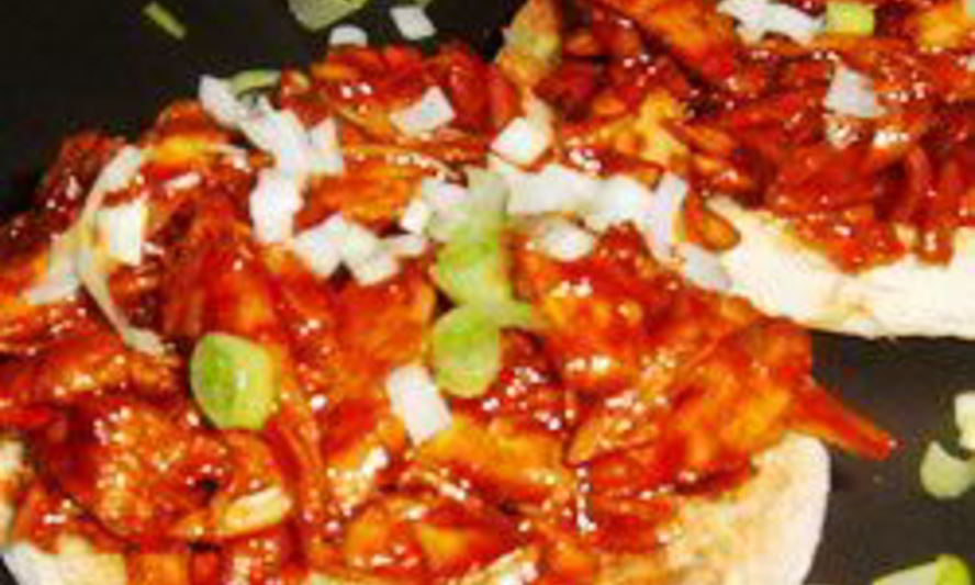 Рецепт лепешек с курицей по-азиатски