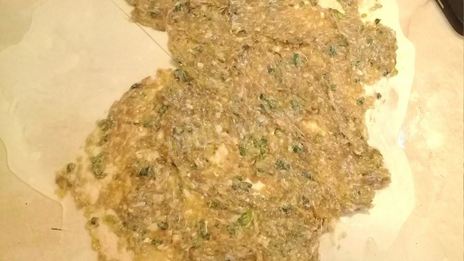 лепешки с начинкой за 5 минут