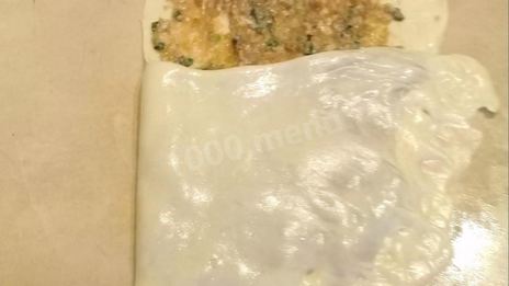 лепешки с начинкой за 5 минут