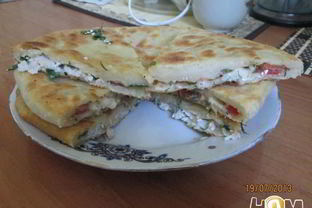 Лепешки с начинкой