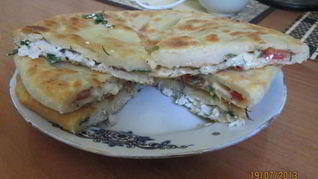 Лепешки с начинкой