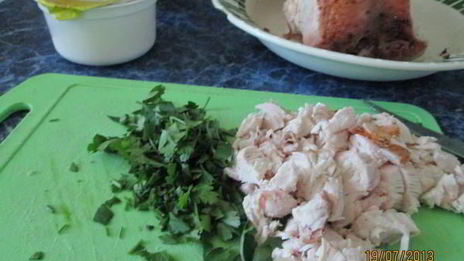 лепешки с начинкой