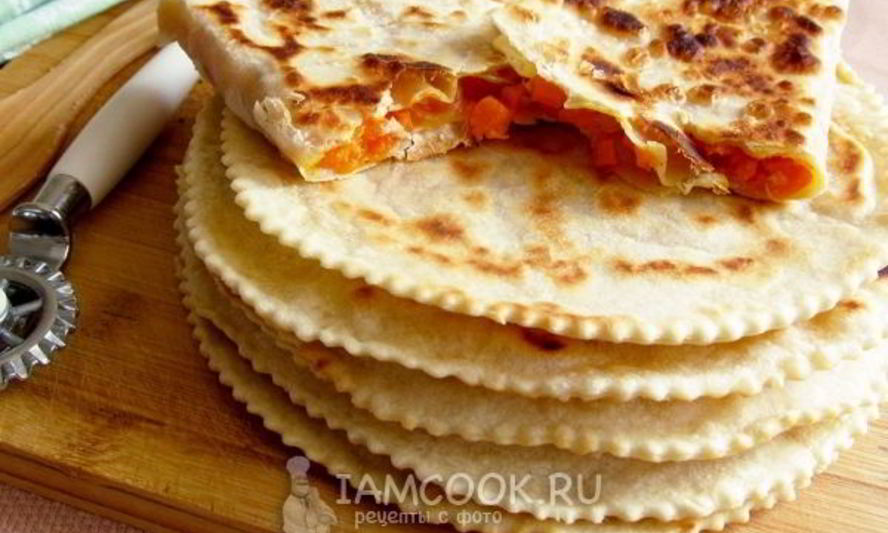 Рецепт лепешек с тыквой