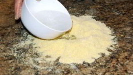 лепешки в воке