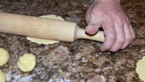 лепешки в воке