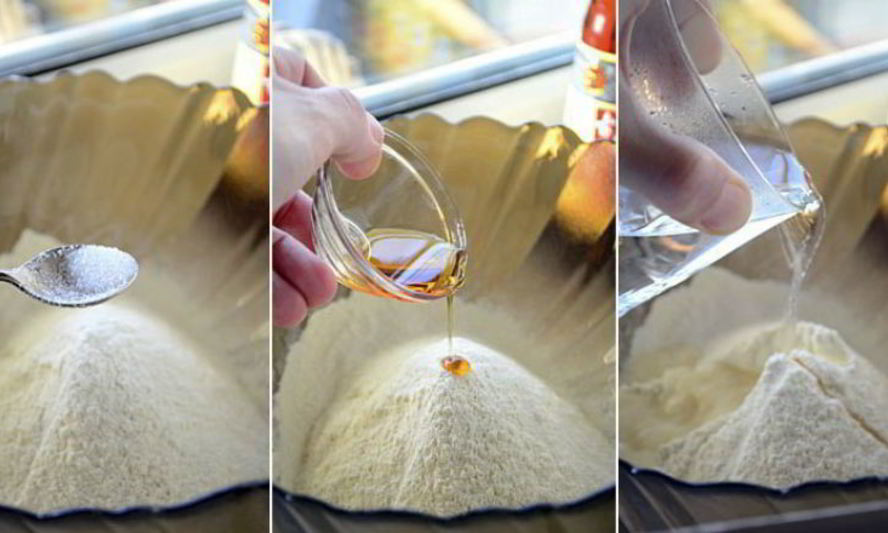 Рецепт луковых лепешек