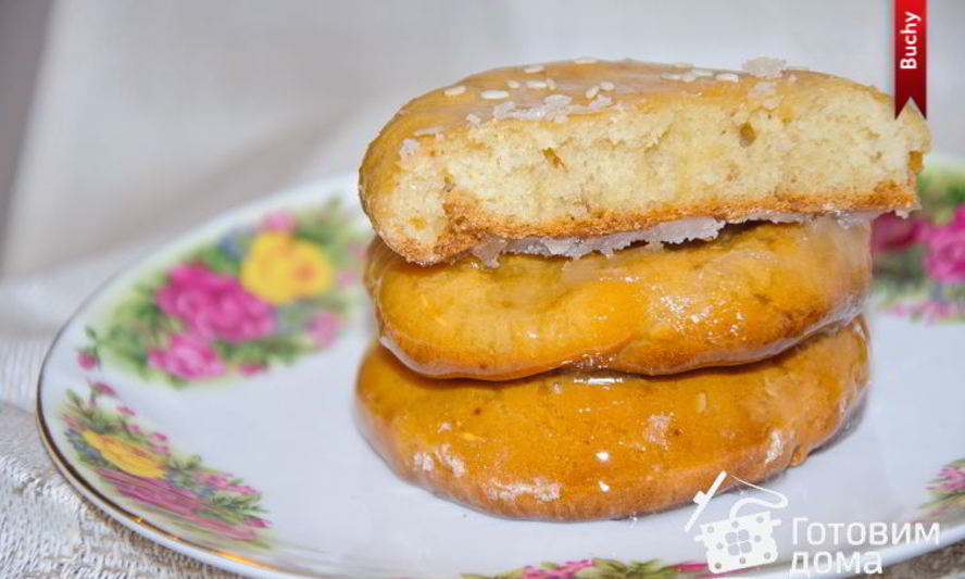 Рецепт медовых лепешек в сиропе