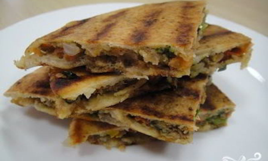 Рецепт питы с начинкой из овощей