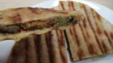 пита с начинкой из овощей