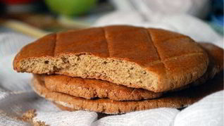 Ржаные лепешки на дрожжах