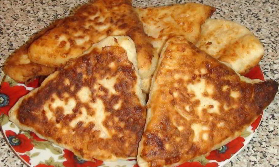 Рецепт сырных лепешек на кефире