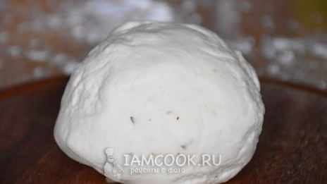 тонкая фокачча на рикотте