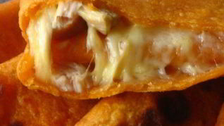 Заварные томатные лепешки